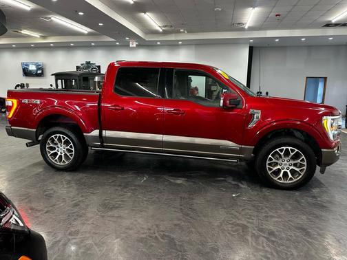 Red 2023 Ford F-150 King Ranch