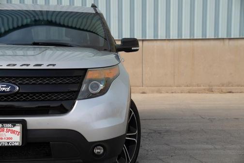Silver 2014 Ford Explorer Sport
