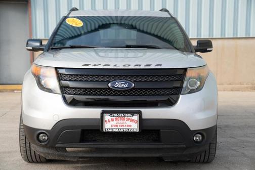 Silver 2014 Ford Explorer Sport
