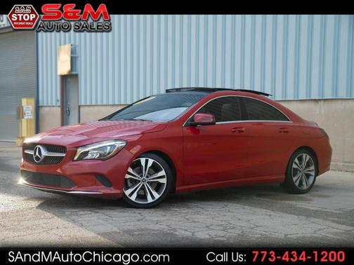 Red 2019 Mercedes-Benz CLA 250 Base