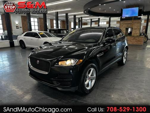 Ebony Black 2017 Jaguar F-PACE 20d Premium