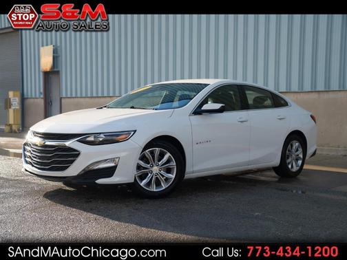 White 2023 Chevrolet Malibu LT