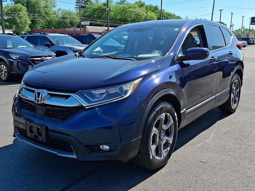 Obsidian Blue Pearl 2019 Honda CR-V EX