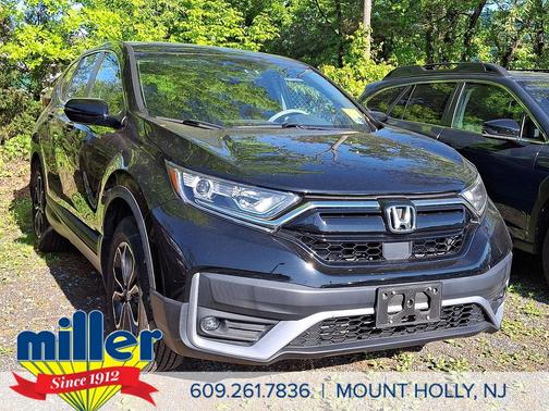 Crystal Black Pearl 2021 Honda CR-V AWD EX