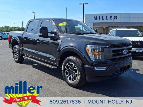 Agate Black Metallic 2023 Ford F-150 Lariat