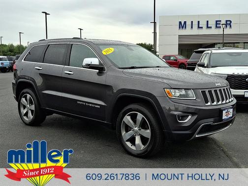Granite Crystal Metallic Clearcoat 2015 Jeep Grand Cherokee Limited