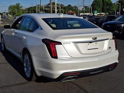 Crystal White Tricoat 2021 Cadillac CT5 Luxury RWD
