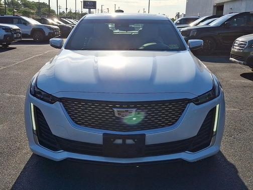 Crystal White Tricoat 2021 Cadillac CT5 Luxury RWD