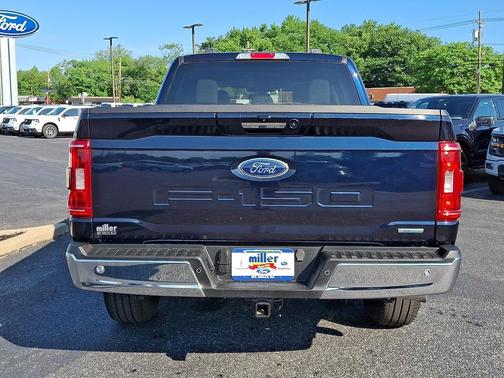 Antimatter Blue Metallic 2023 Ford F-150 XLT