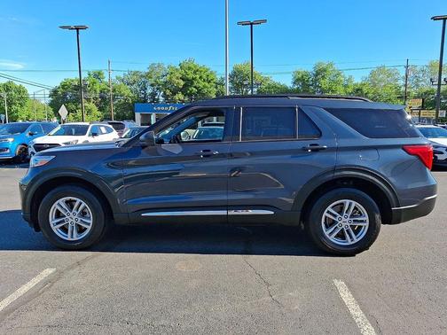 Stone Blue Metallic 2023 Ford Explorer XLT