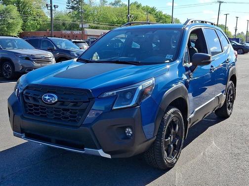 Geyser Blue 2023 Subaru Forester Wilderness