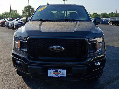 Agate Black Metallic 2020 Ford F-150 XLT