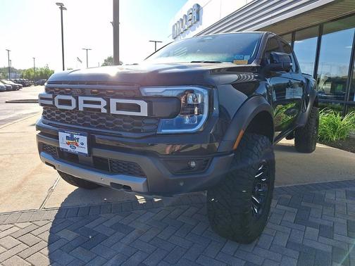 Shadow Black 2025 Ford Ranger Raptor