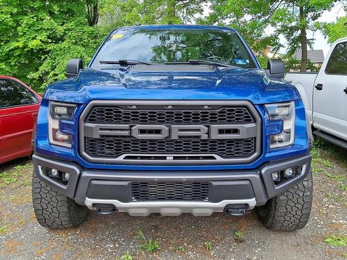 Lightning Blue 2017 Ford F-150 Raptor