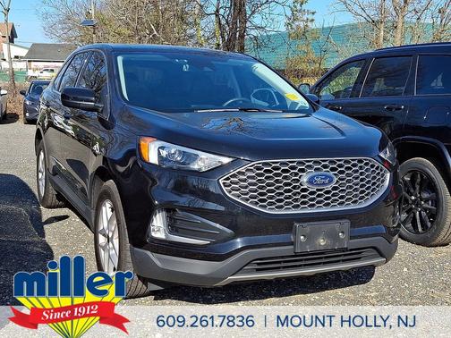 Agate Black Metallic 2024 Ford Edge SEL