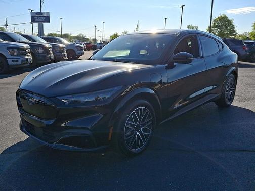 Shadow Black 2025 Ford Mustang Mach-E Premium