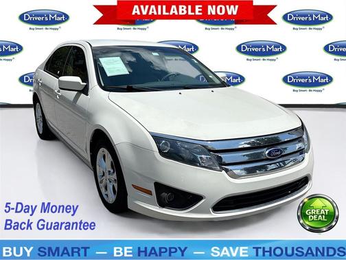 White Suede 2012 Ford Fusion SE