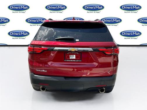 Radiant Red Tintcoat 2023 Chevrolet Traverse LT Cloth