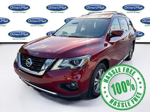 Scarlet Ember 2018 Nissan Pathfinder SL