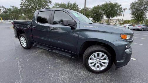 Shadow Gray Metallic 2021 Chevrolet Silverado 1500 Custom