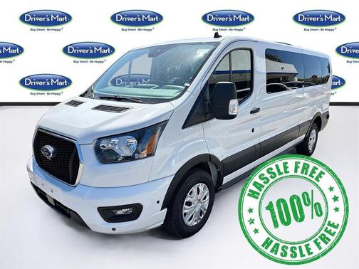 Oxford White 2024 Ford Transit-350 XLT