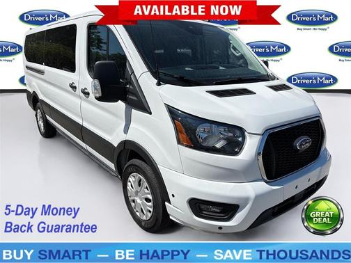 Oxford White 2024 Ford Transit-350 XLT