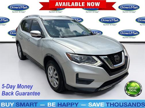 Brilliant Silver 2018 Nissan Rogue SV