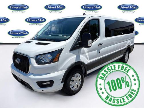 Oxford White 2024 Ford Transit-350 XLT