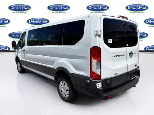 Oxford White 2024 Ford Transit-350 XLT