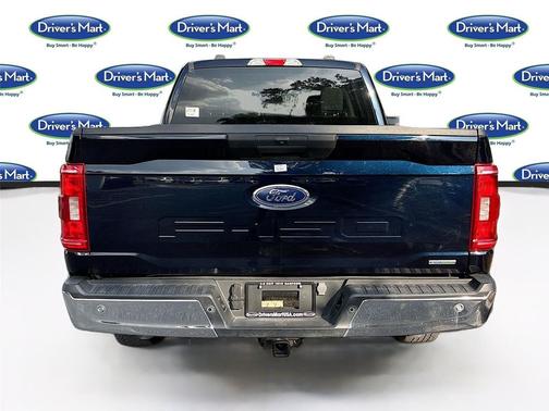 Antimatter Blue Metallic 2023 Ford F-150 XLT