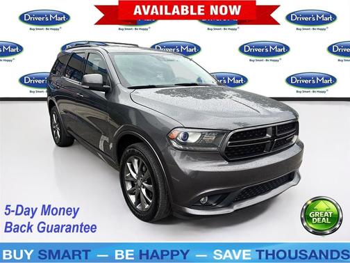 Granite Metallic Clearcoat 2017 Dodge Durango GT