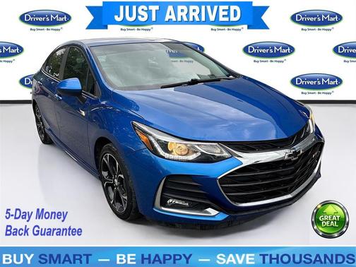 Kinetic Blue Metallic 2019 Chevrolet Cruze LT