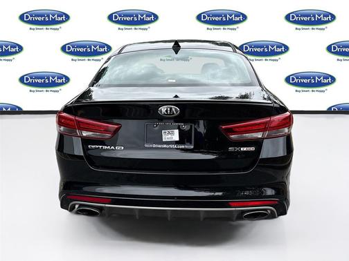 Ebony Black 2016 Kia Optima SX Turbo
