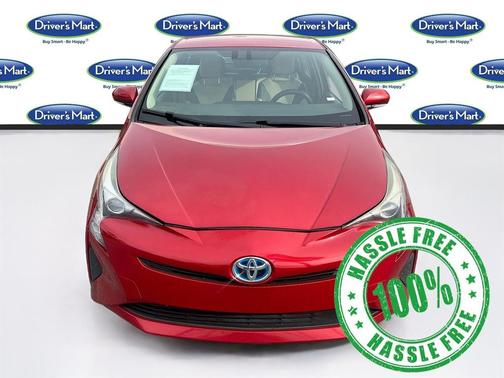 Hypersonic Red 2016 Toyota Prius Four