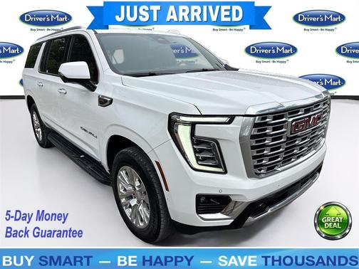 Summit White 2025 GMC Yukon XL Denali
