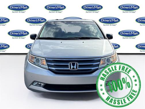 Alabaster Silver Metallic 2012 Honda Odyssey Touring Elite
