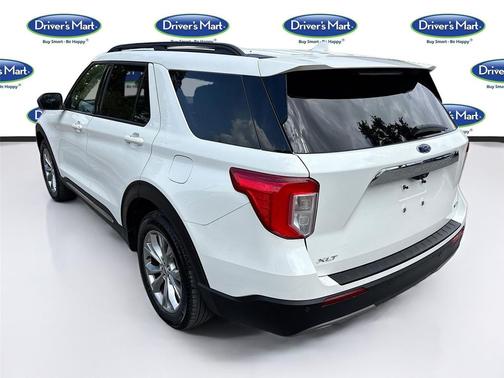 Star White Metallic Tri-Coat 2020 Ford Explorer XLT