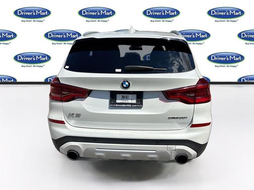 Mineral White Metallic 2019 BMW X3 sDrive30i