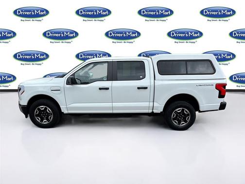 Oxford White 2023 Ford F-150 Lightning Pro