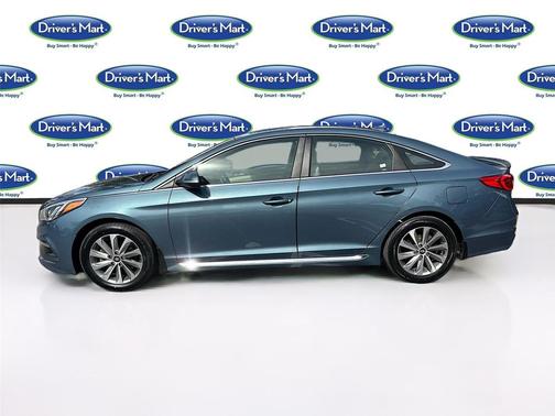 Nouveau Blue 2017 Hyundai SONATA Sport