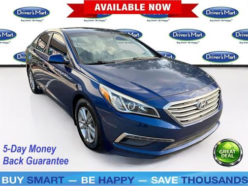 Lakeside Blue 2015 Hyundai SONATA SE