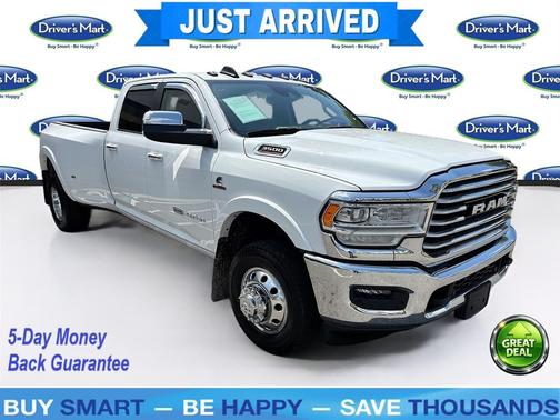 Bright White Clearcoat 2022 RAM 3500 Longhorn