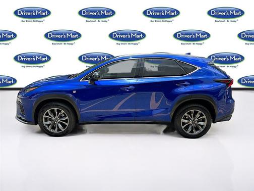 Ultrasonic Blue Mica 2.0 2021 Lexus NX 300 F Sport