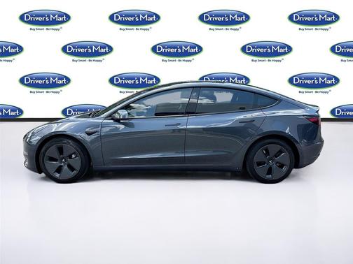 Midnight Silver Metallic 2021 Tesla Model 3 Long Range
