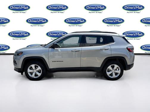 Billet Silver Metallic Clearcoat 2022 Jeep Compass Latitude