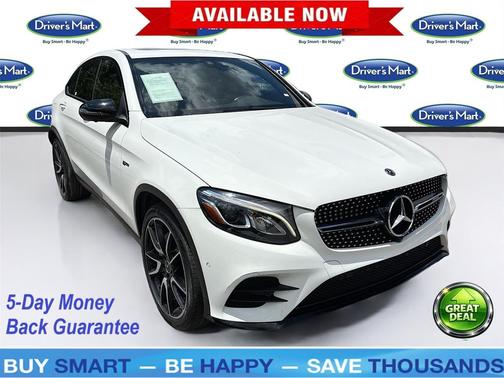 Polar White 2019 Mercedes-Benz AMG GLC 43 4MATIC Coupe