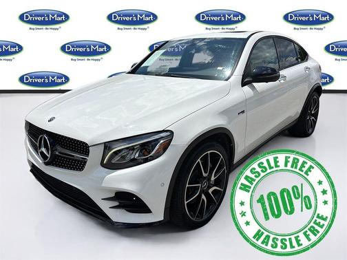 Polar White 2019 Mercedes-Benz AMG GLC 43 4MATIC Coupe
