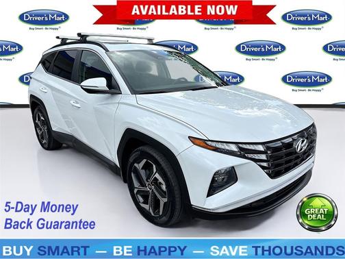Quartz White 2022 Hyundai TUCSON SEL