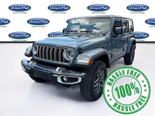 Anvil Clear Coat 2024 Jeep Wrangler 4-Door Sahara 4x4