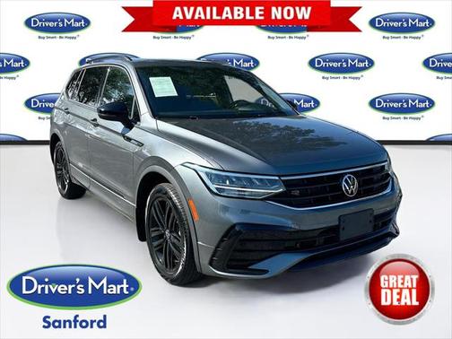 2022 Volkswagen Tiguan 2.0T SE R-Line Black 4MOTION